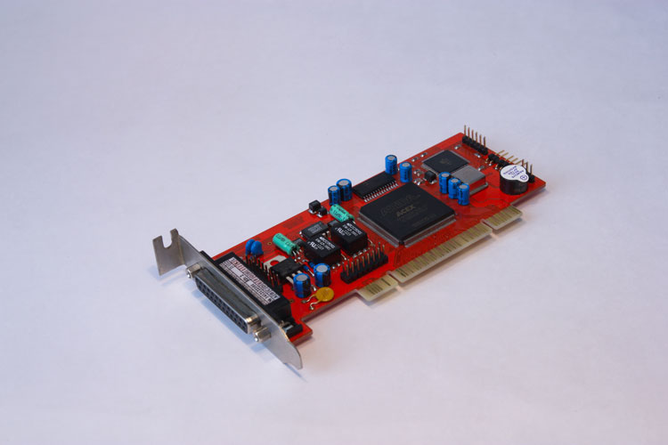 Низкопрофильный вариант PCI-платы "AMUR-PCI-A" 